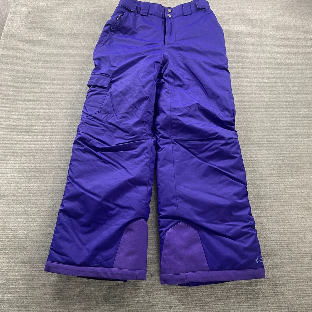Columbia Snowpants Kids L 14/16 Purple Bugaboo Outgrown Snowboard Skiing